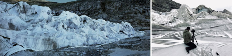 Death of a Mountain by Norwegian artist Christian Houge