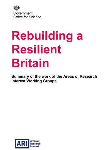 Building a Resilient Britain Report Front Page