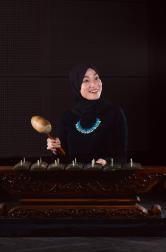 Dr Nuradilla Mohamad Fauzi performer at Echoes of Climate - Gamelan Encounters in the Anthropocene