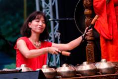 Dr Jillian Ooi performer at Echoes of Climate - Gamelan Encounters in the Anthropocene