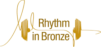 Rhythm in Bronze Logo