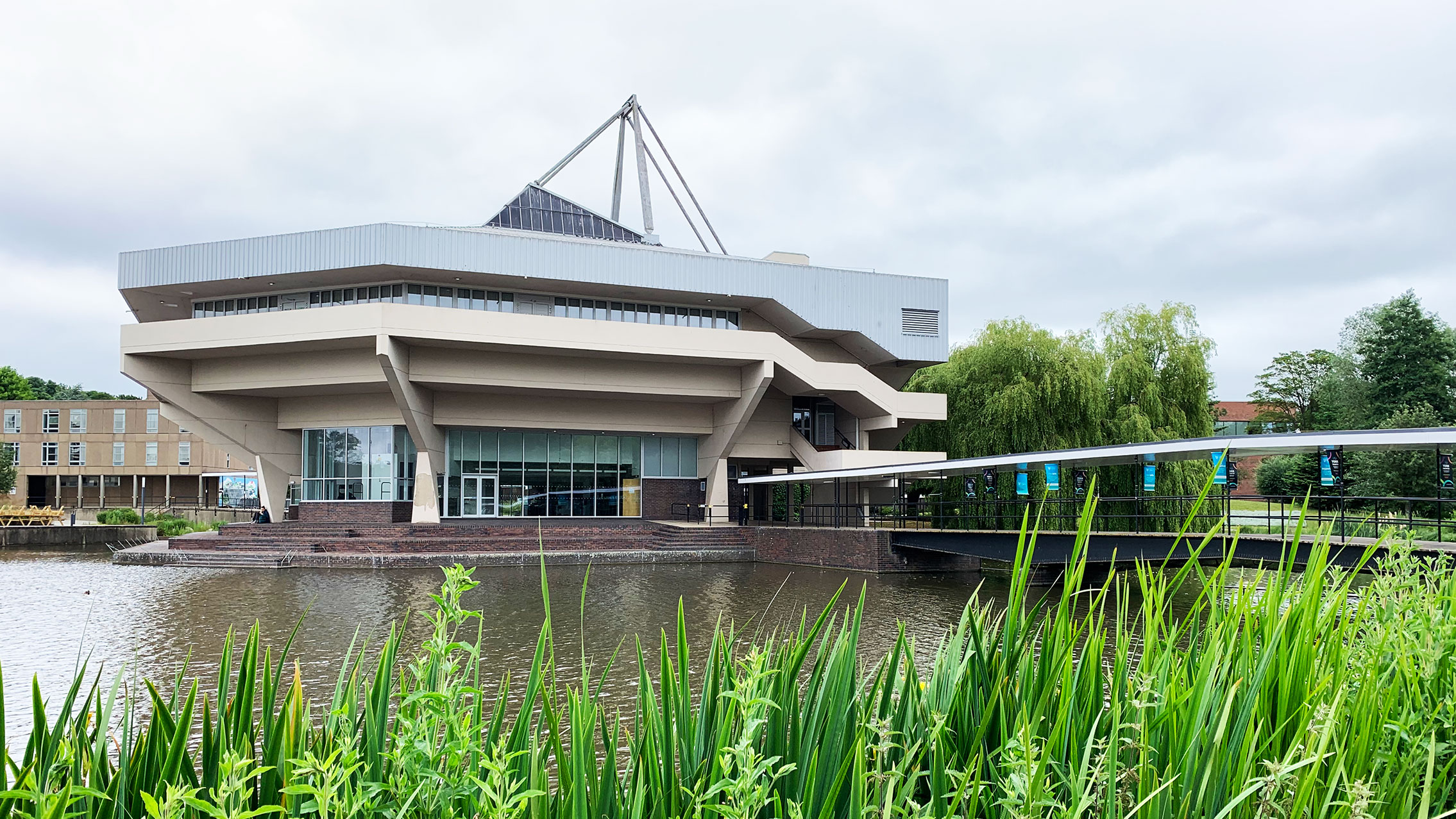 Central Hall on Campus West at the University of York.