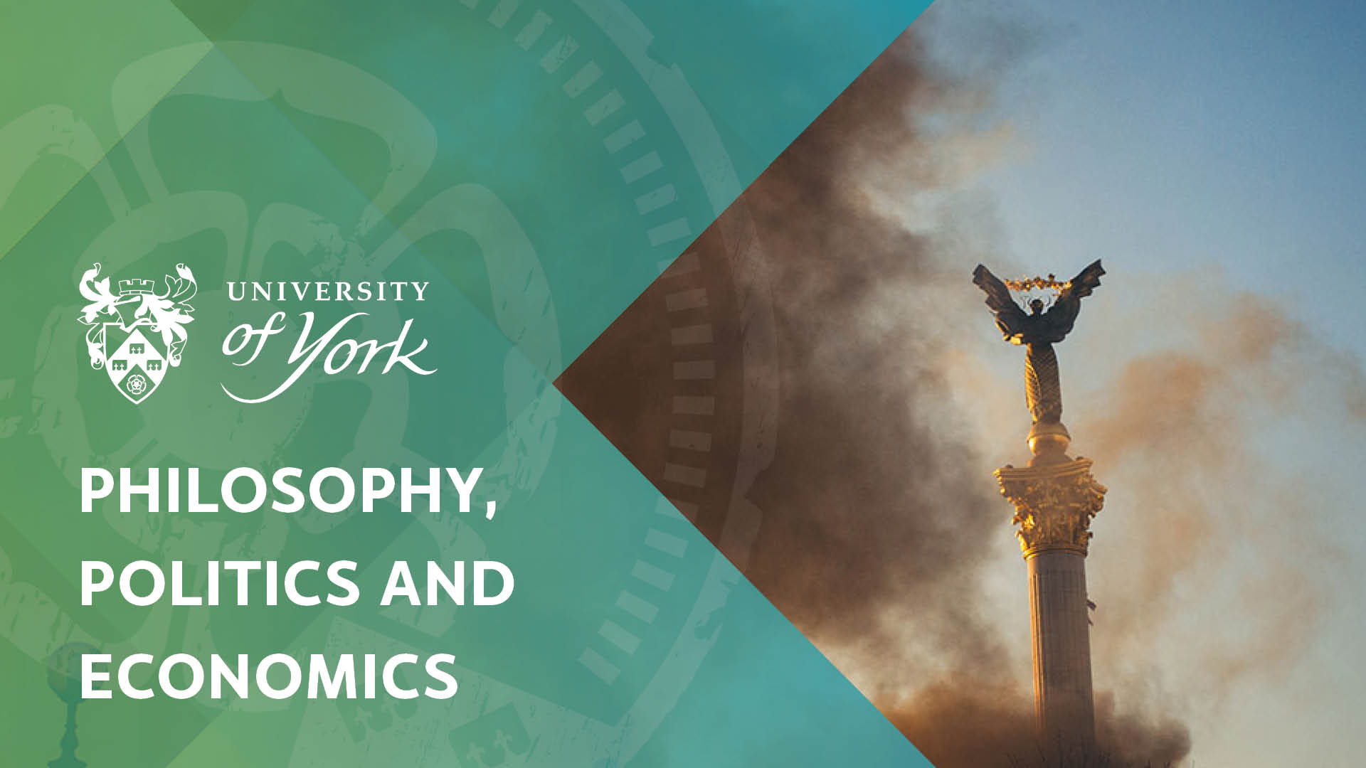 Philosophy, Politics and Economics York Virtual Visit, University of York