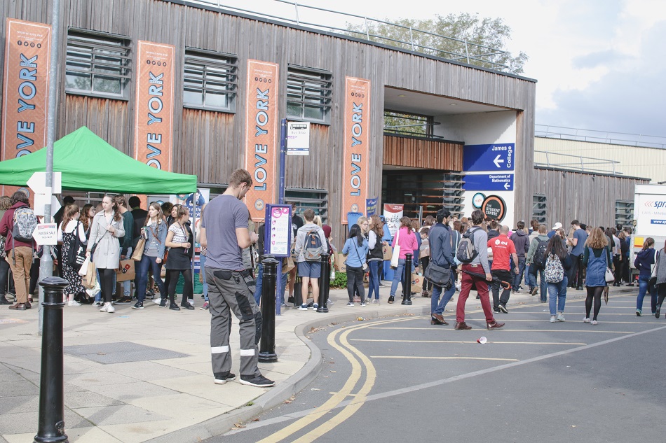 YUSU, our Students' Union, organises events such as Roses, Summer Ball and Freshers'. They also provide services including the Advice & Support Centre (ASC), run our campus bars and facilitate student democracy and representation, societies, sports clubs and volunteering opportunities. 