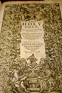 Image: Bible frontispiece