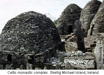 Celtic monastic complex, Skellig Michael Island, Ireland