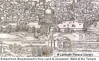 Extract from Breydenbach's 'Holy Land and Jerusalem'