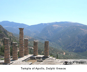 Temple of Apollo, Delphi, Greece