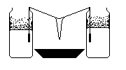 Diagram of what you need to grow a crystal icicle.