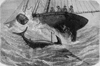 Image of Harpooning swordfish Mass. ca 1875