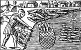 Image of a Medieval Herring Fisher